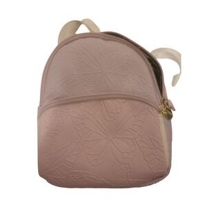 Luv Betsey Johnson Mini Backpack Pink Purple With Signature 💋 Lining